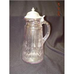EAPG Purple Syrup Pitcher
