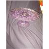 Image 1 : EAPG Purple Single Pedestal Cake Plate
