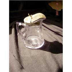 EAPG Purple Syrup Pitcher