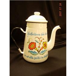 Enamelware Coffee Pot