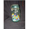 Image 1 : Marbles in Canning Jar