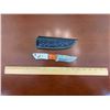Image 1 : Hand Forged Damascus Knife with Sheath