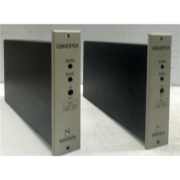 (2) Meiden #TC62-K 0/200U Converters