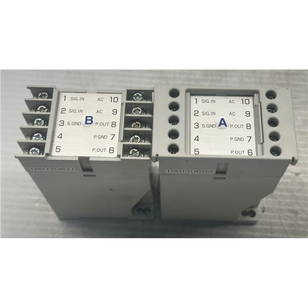 (2) Westinghouse #K_7367_A / MA-45C Motor Controller Contactors