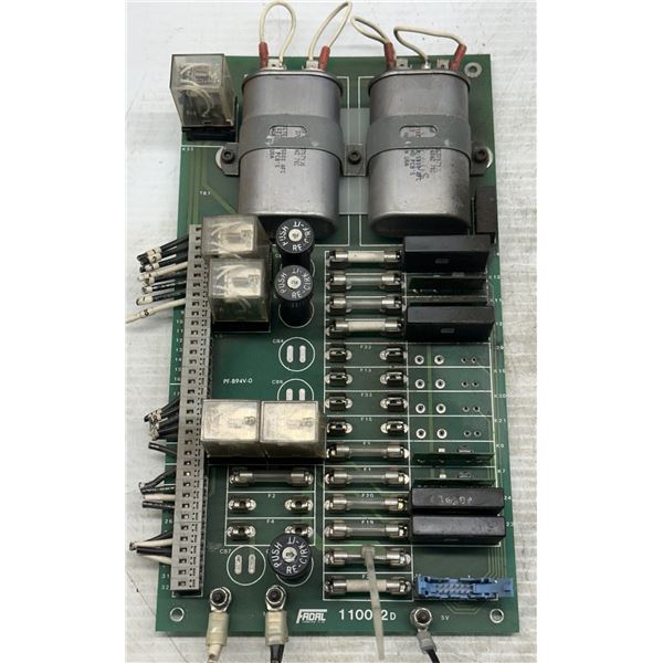 Fadal #1100-2D Circuit Board w/ Omron #MY4 Fuses