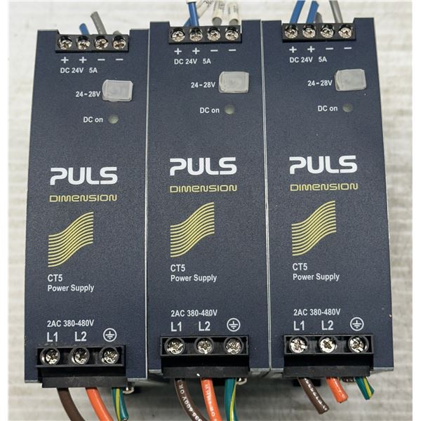(3) Puls #CT5.241 Power Supplies