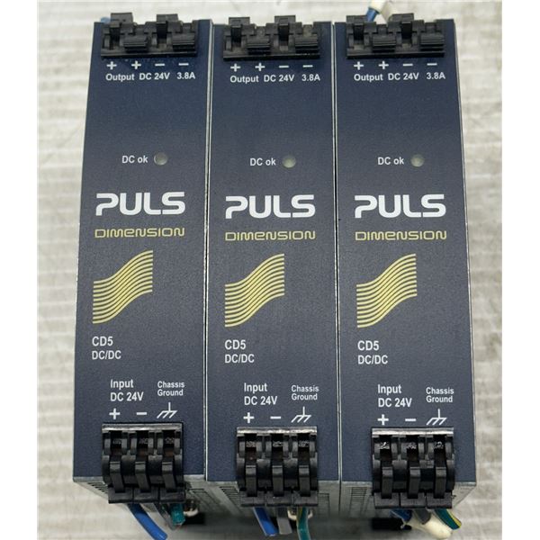 (3) Puls #CD5.241-L1 Power Supplies