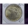 Image 3 : PEACE SILVER DOLLAR - 1925