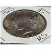 Image 6 : PEACE SILVER DOLLAR - 1925