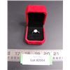 Image 1 : ^ 1.00 CT GRA Certified Round Brilliant Cut Moissanite VVS D Color With 35 Round Cut Cubic Zirconium