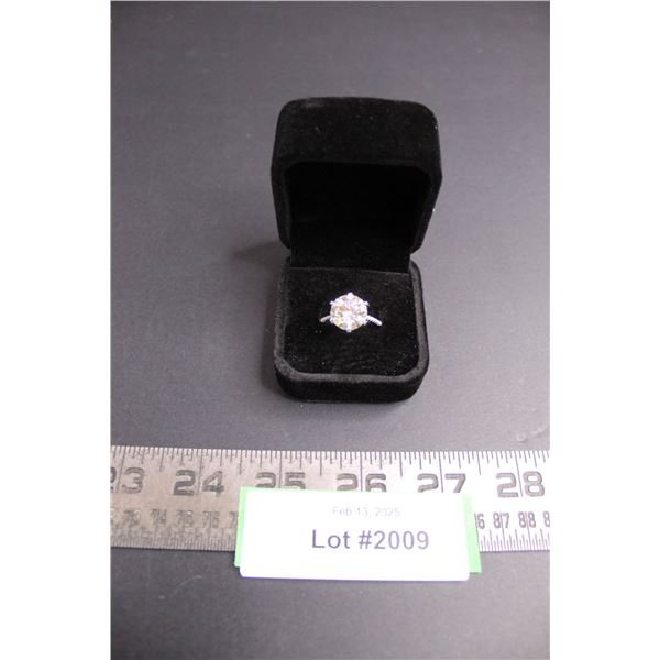 ^ 5.00 CT GRA Certified Round Brilliant Cut Moissanite VVS D Color With 14 Round Cut Cubic Zirconium