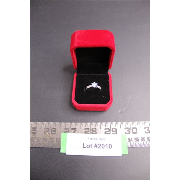 ^ 1.00 CT GRA Certified Round Brilliant Cut Moissanite VVS Blue Color With 34 Round Cut Cubic Zircon