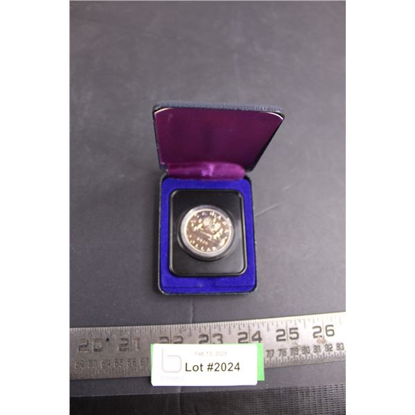 1976 Canadian Dollar Coin with Case