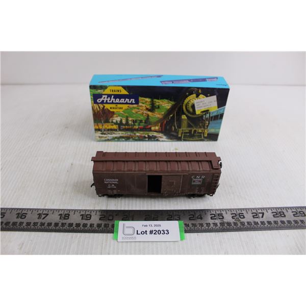 Athearn Miniature Train Box Car "Canadian National Railway" in Original Box