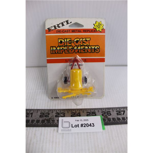 ERTL Die Cast 1/64 Scale Crop Sprayer (NIB)