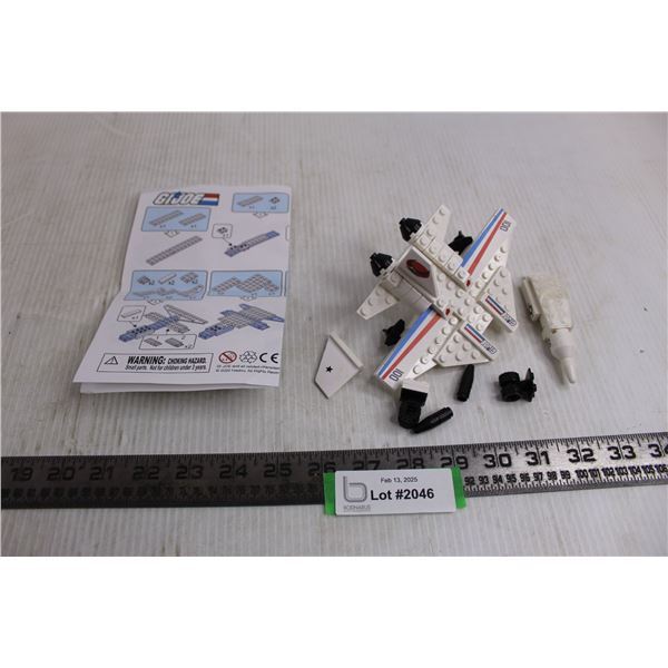 Forever Clever Building Blocks - Consignor says Complete for GI Joe Jet Fighter
