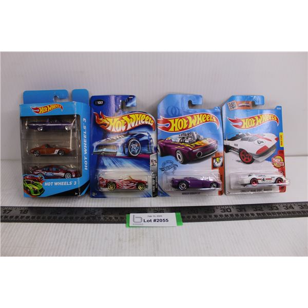 (6) Hot Wheels Die Cast Toy Vehicles (NIB)