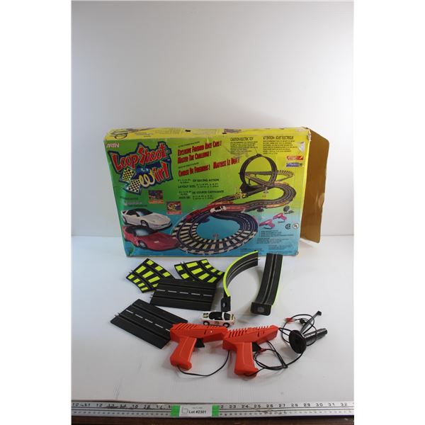 Artin Loop Shoot Swirl Electric Powered Road Racing Toy - Consignor Says Works