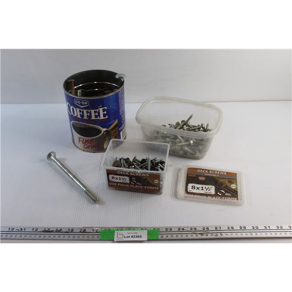 Assorted Hardware - Bolts and Screws
