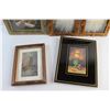 Image 4 : (5) Framed Wall Decorations - Size 8'' x 6'' to 12'' x 9''