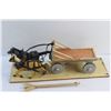 Image 2 : Horse Drawn Carriage Decor - As Is