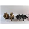 Image 8 : (2) Pairs of Ladies Heels - Size 6 1/2W and Plush Slippers