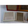Image 3 : (4) Photo Frames - Size from 7'' 4 1/2'' to 10'' x 7 1/2'', Tin Box, Vintage Matches and (2) Books