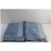Image 2 : (4) Light Blue Bathroom Towels