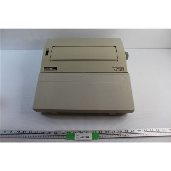 Smith Corona Memory Typewriter XD 5600 - As Is