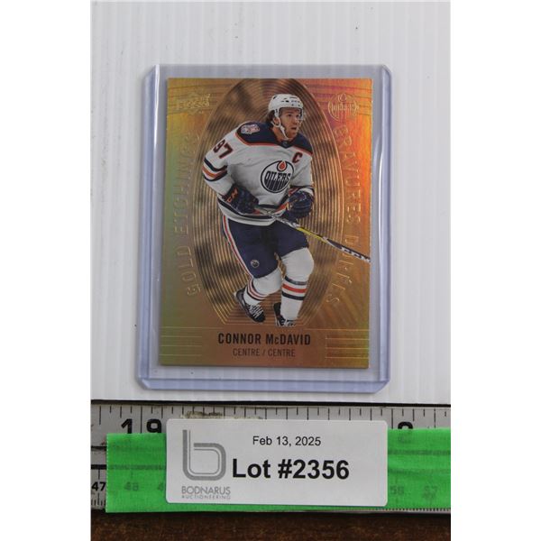 Upper Deck 2019-20 Tim Horton's Collector's Series Oilers Connor McDavid Trading Hockey Card - Authe