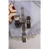Image 2 : (3) Vintage Women's Watches - Consignor says none work), (4) Drapes - Each 48" Length, British Colum