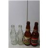 Image 3 : (8) Vintage Glass Bottles- Drewry's Dry, Pilsner, Coca-Cola, Club Beer, Black Label Beer, 7 Up, Prim