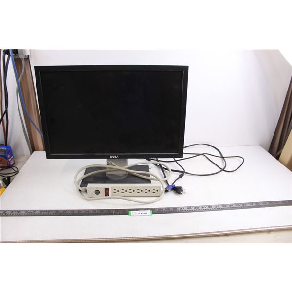 Dell Refurbished Computer Monitor 20" x 13.5" - No Power, Ex2unent Power Bar - Tested