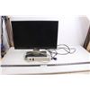 Image 1 : Dell Refurbished Computer Monitor 20" x 13.5" - No Power, Ex2unent Power Bar - Tested
