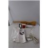 Image 2 : Sunbeam Garment Steamer- Powers On, SkyCaddie Gold Range FInder- As Is , Shoehorn, Misc.