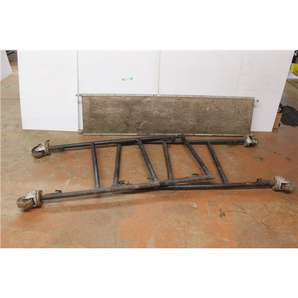 ** (2) Scaffolding Sections and Platform - Cannot Be Shipped