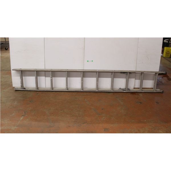 ** 20 FT Aluminum Foldable Step Ladder - Cannot Be Shipped