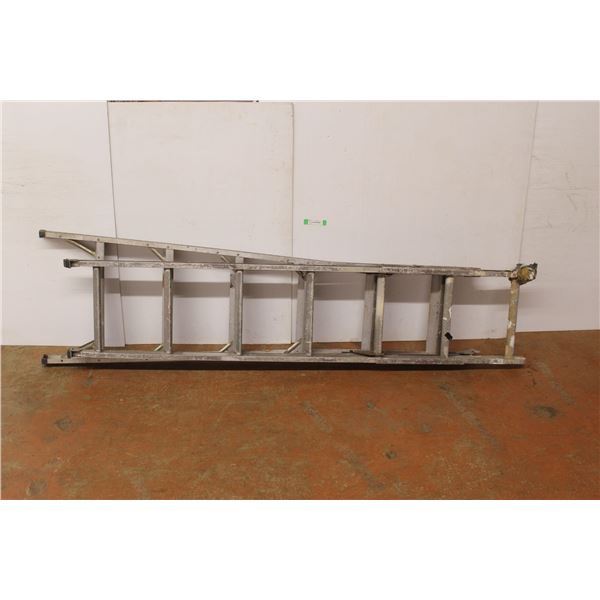 ** 80'' Aluminum Foldable Step Ladder - Cannot Be Shipped