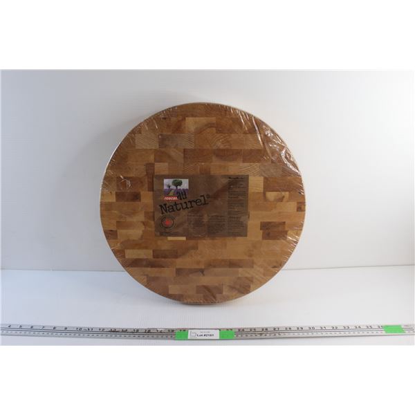 18'' Wooden Serving Round Board