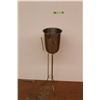 Image 1 : Aluminum Ice Bucket with Brass Stand 32'' x 9'' - Cannot Be Shipped
