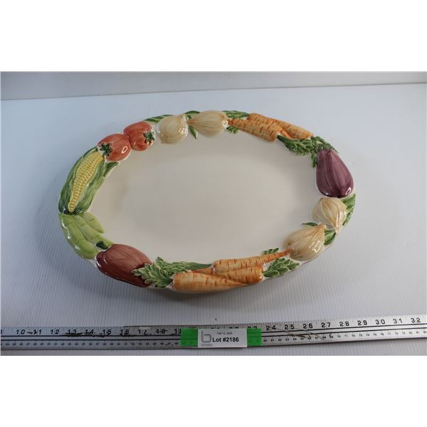 Porcelain Decorative Serving Platter