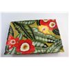 Image 2 : Red Flower Rectangular Ceramic Platter