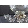 Image 3 : (8) Class Cups and Punch Bowl