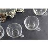 Image 5 : (8) Class Cups and Punch Bowl