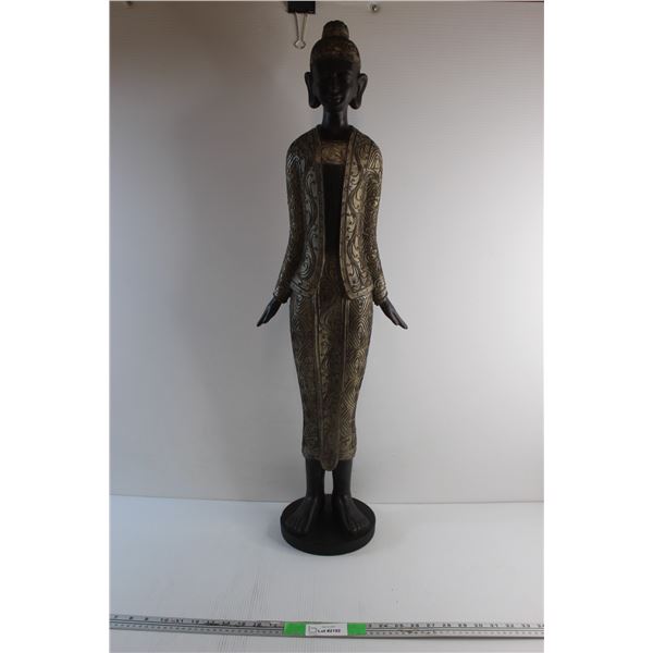37'' Standing Buddha Statue - Cannot Be Shipped