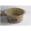 Image 2 : (2) Slow Cooker Ceramic Cooking Pot Bowls