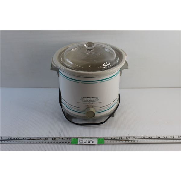 Proctor Silex Crock Watcher with Automatic Shift - Tested