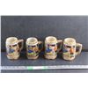 Image 1 : (4) Old Vienna Beer steins