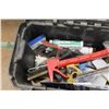 Image 3 : *Portable Plastic Tool Box, Caulking Gun, Hand Saw, Metal Brushes, Sanding Paper and Misc