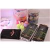 Image 3 : Wilson Womens Golf Balls, String Lights, (2) Solar Light in Box, (3) Light Socket Set, Embossing Ste